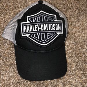 Harley Davidson Mesh Adjustable Trucker Hat